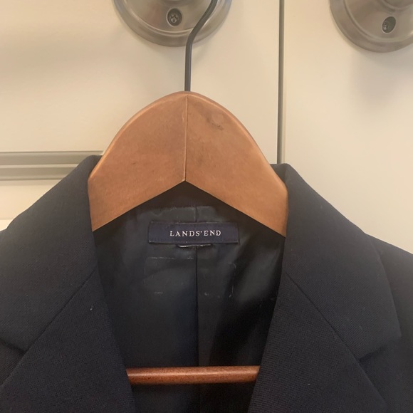 Landsend Navy Blazer with Gold Buttons. Fits like US 6 - Picture 2 of 3